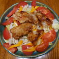 しろはる。's cooksnap of when they made ◆野菜たっぷり♪赤魚の唐揚げ◆.