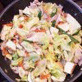 クックFGOSEJ☆'s cooksnap of when they made 春キャベツと豚肉と厚揚げの炒め煮.