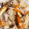 ほり♪'s cooksnap of when they made 【もち米】きのこのおこわ.