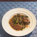 naoonnvv's cooksnap of when they made レバ ニラ ♪ オイスター ♪ 炒め.
