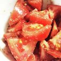 ダリア☆'s cooksnap of when they made ◇旨っ◇　トマトとすりごまの中華風サラダ.
