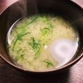 milestone★'s cooksnap of when they made おかひじきのお味噌汁♪.