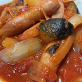 半熟王子's cooksnap of when they made なすと玉ねぎとウインナーのトマト煮.