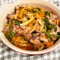 sayaka382's cooksnap of when they made 豚こまボールのワンパン南蛮漬け.
