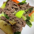 りなゆうと's cooksnap of when they made 牛肉と新じゃがの塩こうじ炒め.