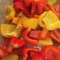 saki1010's cooksnap of when they made お弁当の一品！パプリカのマリネ☆.