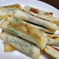 サカサ嫁's cooksnap of when they made 大葉で巻いたツナチーズの焼き春巻き.