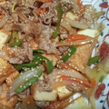 クック6DDPP8☆'s cooksnap of when they made 厚揚げと野菜の甘辛炒め.