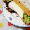 ふうはっちゃん's cooksnap of when they made 食パン1枚でサンドイッチ.