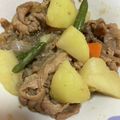 杙凪☆'s cooksnap of when they made ごま油が香ばしい♡豚こま☆簡単♪肉じゃが.
