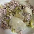 手抜きクック's cooksnap of when they made レタスとひき肉のうま塩炒め.