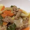 ☆ごはんできた☆'s cooksnap of when they made 鶏むね肉とキャベツのオイスター炒め.