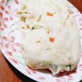 クックA6EC4S☆'s cooksnap of when they made 離乳食・幼児食にも♪米粉のおかず蒸しパン.