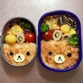 Chaaa_room's cooksnap of when they made 簡単キャラ弁✿リラックマのおかかごはん.