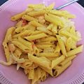 mindow804's cooksnap of when they made 海老のクリームパスタ.