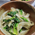 美らはいび's cooksnap of when they made ほうれん草と新玉ねぎのごま和え.