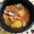 ﾁｲﾁｬﾝﾏﾏ's cooksnap of when they made 旨っ↑辛っ↑あさり入り辛ラーメンだよ♪.