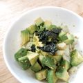 かしゅかしゅん's cooksnap of when they made 簡単ヘルシーアボカドとちくわの海苔サラダ.