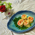 Laufen's cooksnap of when they made 卵焼きの薔薇.