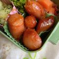 クック49L4Ho☆'s cooksnap of when they made お弁当用ウインナーにケチャップマヨネーズ.
