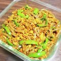 よよっち♪'s cooksnap of when they made 糸こんピーマン鯖缶のカレー炒め.