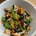 ポメちょん's cooksnap of when they made ローカロ★成長期に★ひじきササミサラダ.