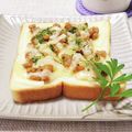 ぱふ's cooksnap of when they made 納豆チーズトースト.