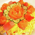ぷにぷに～mama's cooksnap of when they made お寿司のケーキ♪～誕生日用～.