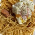 みにー2020's cooksnap of when they made やった♪五右衛門風カルボナーラチリトマト.