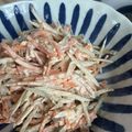 Kyonw's cooksnap of when they made ごぼうサラダ.