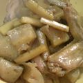 レナヒナ's cooksnap of when they made ◇鶏手羽先とごぼう、こんにゃくのみそ煮♪.