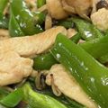 らおちゃま's cooksnap of when they made 鶏胸肉とピーマン中華炒め★お弁当.
