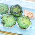 フモフモちゃん's cooksnap of when they made 夏の焼きおにぎり.