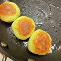 whitebear's cooksnap of when they made カマンベール入りポテトボール.