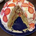 コッシーミッキーママ's cooksnap of when they made ☆私のとっておき！ドームケーキ☆.