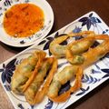 salmi's cooksnap of when they made えびとニラのキャンディ春巻き.