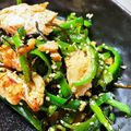 mamychoco's cooksnap of when they made ピーマンと鮭フレークだけ！シンプル炒め.