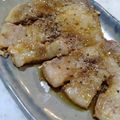 あるまじーろ♪'s cooksnap of when they made 男のロマンだ！バター醤油なトンテキ丼.