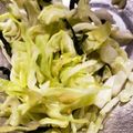 あたむ❤189's cooksnap of when they made 海苔キャベツとわかめのやみつきナムル.
