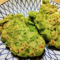 chapuchapu's cooksnap of when they made グリーンピースのガレット.