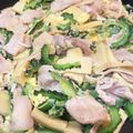おかけこ's cooksnap of when they made 高野豆腐deマヨネーズゴーヤちゃんぷるー.