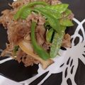 メロンパンケーキ's cooksnap of when they made 牛肉と糸コンのオイスターソース炒め.