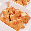 みぽぽ37's cooksnap of when they made 節約最高★5分おかず！厚揚げの生姜焼き.
