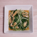 アクセル☆'s cooksnap of when they made 銀座『たか田』水菜とお揚げのおひたし.