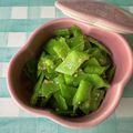 栗丸うさぎ's cooksnap of when they made 10分で完成！絹さやの胡麻ナムル.