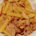 smilemama7's cooksnap of when they made 豚肉とじゃがいもの甘辛炒め.