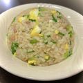 ごま好きせんベー's cooksnap of when they made 【幼児食】ふんわり卵のレタスチャーハン.