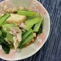 ゆーこリン♡'s cooksnap of when they made 厚揚げと豚肉、小松菜の中華風とろみ煮.