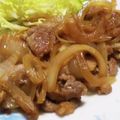★むさ's cooksnap of when they made ご飯がすすみすぎ★豚肉の甘辛焼き.