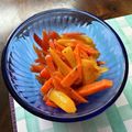 栗丸うさぎ's cooksnap of when they made 初、パプリカマリネ&人参スティックマリネ.